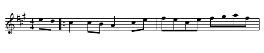 Back of the Pipes - staff notation