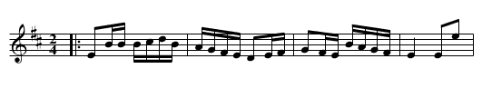 BACK SIDE OF ALBANY - staff notation