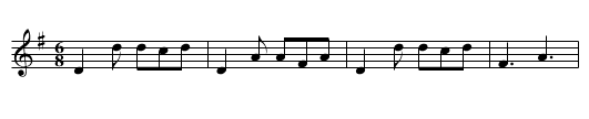 Backs of Corus, The - staff notation