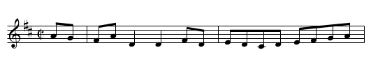 Bacons Hornpipe. JC.111 - staff notation