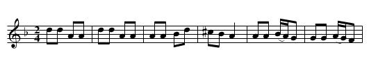 Bafta Hindi - staff notation