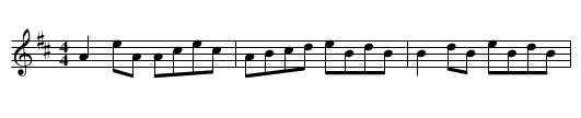 Bag of Spuds, The - staff notation