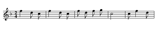 Bai nian - staff notation
