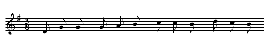 Baile Chano - staff notation