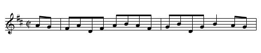 Bailey's Breakdown - staff notation
