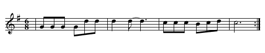 Baille de Panderu (CT 181) - staff notation