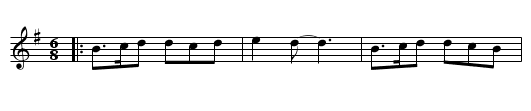 Baille de Panderu (CT 285) - staff notation