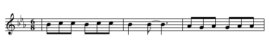 Baille de Panderu (CT 473) - staff notation