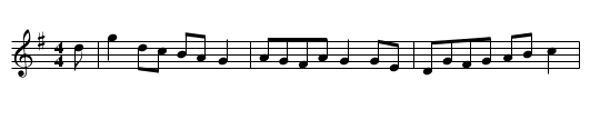 Baker's - staff notation