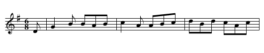 Balance the Straw - Field Town - staff notation