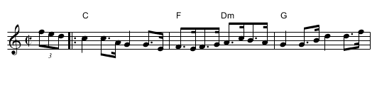Ball in Karlstad, The - staff notation