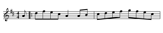 Ballinafad (Reel) [2] - staff notation