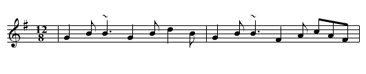 Ballintore Fancy, The - staff notation