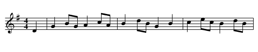 Balls Hornpipe(?). GS.035 - staff notation