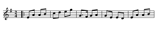 Ballydesmond Polka #2, The - staff notation