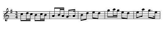 Ballydesmond Polka - staff notation