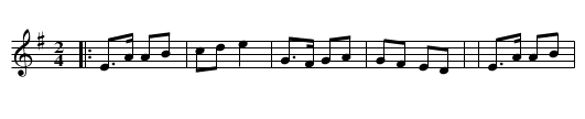 Ballydesmond, The - staff notation