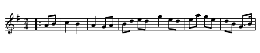 Ballydesmond, The - staff notation