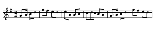 Ballydesmond, The - staff notation