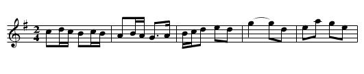 Ballydesmond - staff notation