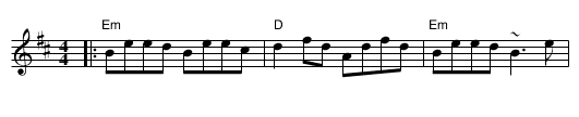 Ballyhanoun Reel (C-Instruments) - staff notation
