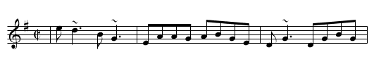 Ballyket Castle - staff notation