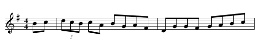 Ballyoran Hornpipe, The - staff notation