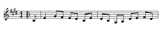 Balmoral Castle - staff notation