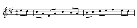 Balmoral Hornpipe - staff notation