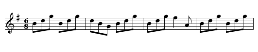Baltioura, - staff notation