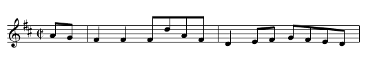 Bang the Rattle - staff notation