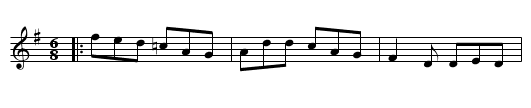Banish Misfortune - staff notation