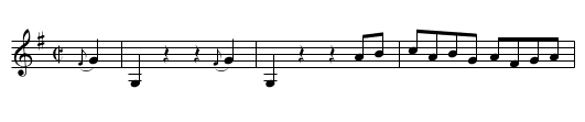 Banjo Reel - staff notation
