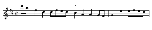 Bank's Hornpipe. JHa.29 - staff notation
