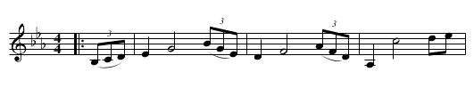 Banks Hornpipe - staff notation