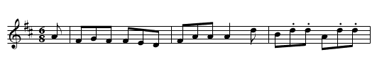 Banks of Allen, a Reel, The  - staff notation