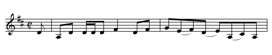 Banks of Boggie, The - staff notation