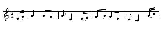 Banks of the Lee, The - staff notation