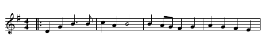 Banks of the Quay - staff notation