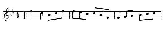 Banquet of Fancy, The  - staff notation