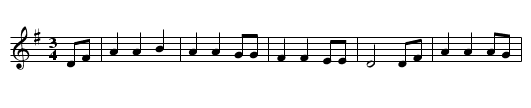 B&aring;nsull - staff notation