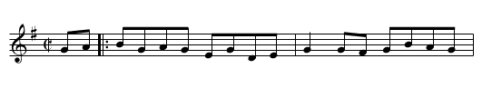 Bantry Bay (Hornpipe) [1] - staff notation