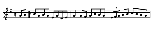 Bantry Bay - staff notation