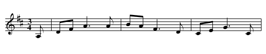 Barbara Allen - staff notation
