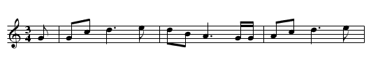 Barbara Ellen - staff notation