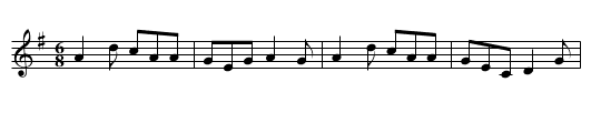 Barbara Needham's - staff notation
