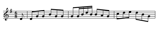 Barbara, The - staff notation