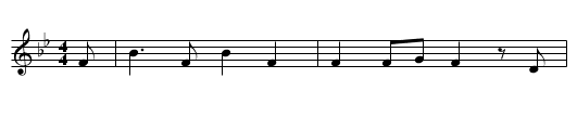 Barbaree - staff notation