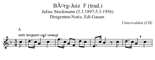 BÃ¤rg-Juiz  F (trad.) - staff notation