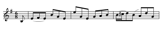 Barley Broth, a Jig - staff notation